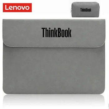 A Lenovo ThinkBook14p Caso de Laptop Ultrafino e Impermeável de Couro de Saco de Armazenamento Portátil de 14 De 15,6 16 Polegadas, Computador Protetor Shell